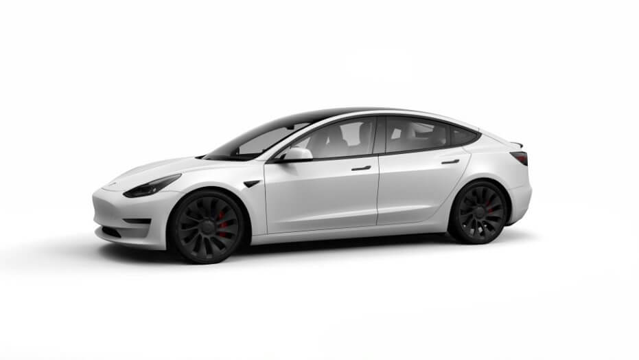 TESLA Model 3 White