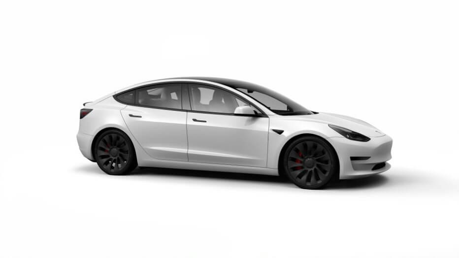 TESLA Model 3 White TESLA Model 3 White